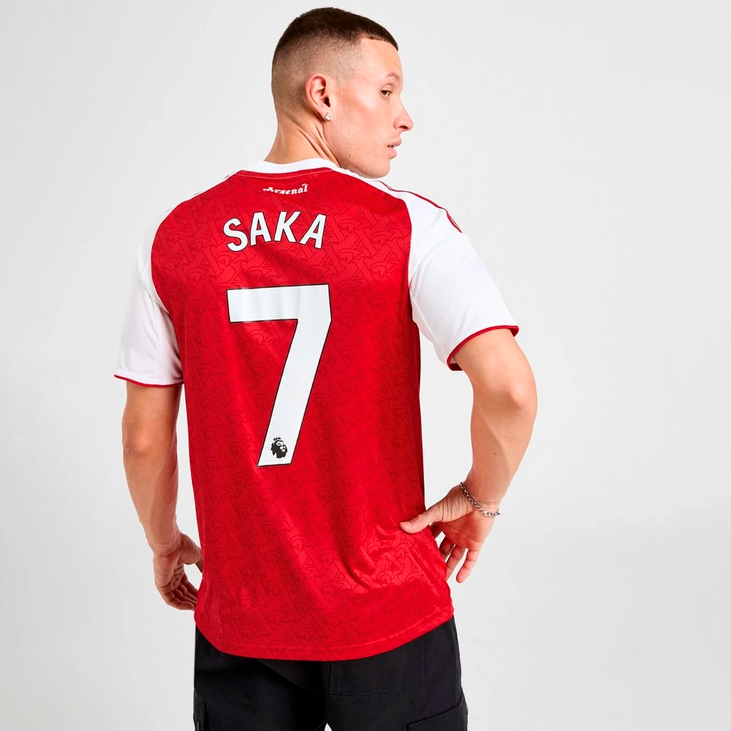 Camisa Arsenal 2025/26 Saka #7 Home