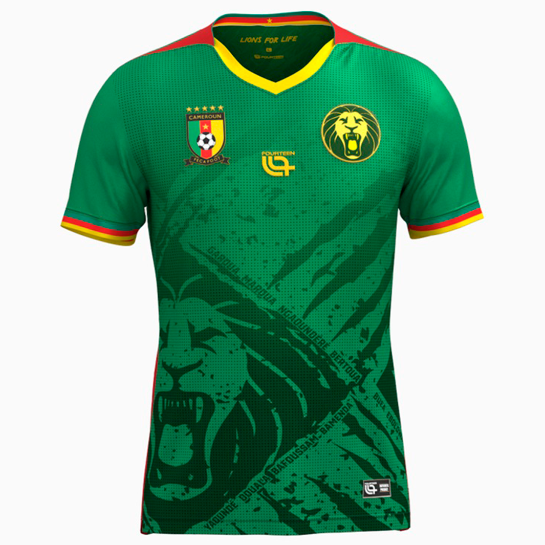 Camisa Camarões 2025 Home – Torcedor