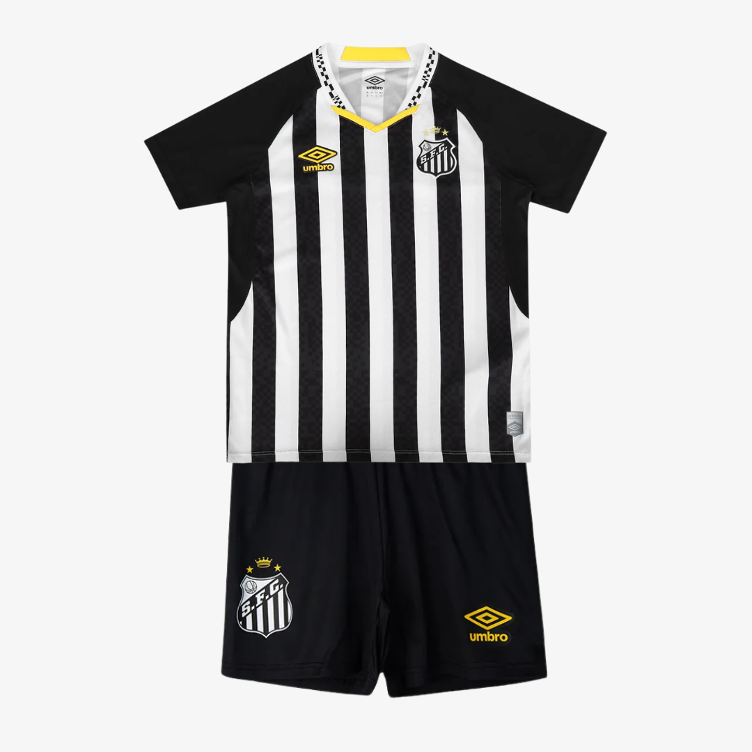 Conjunto Infantil Umbro Santos 2025/26 II