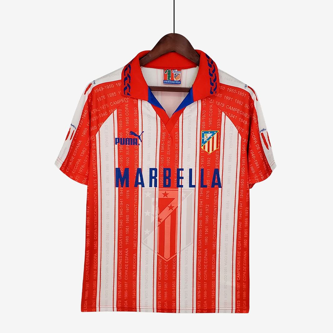Camisa Atletico Madrid 1995/96 Home – Retrô