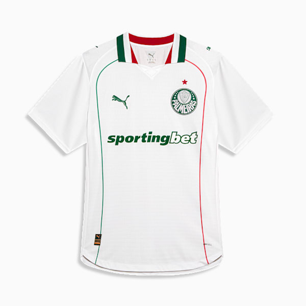 Camisas Palmeiras Masculina 2026/27 Puma - Branca