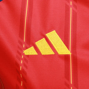 Camisa Espanha Feminina Home 2026 - Vermelha