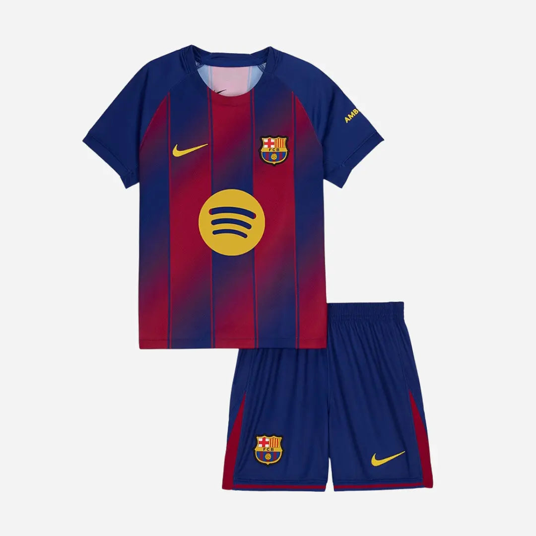 Conjunto Infantil Nike Barcelona 2025/26 I