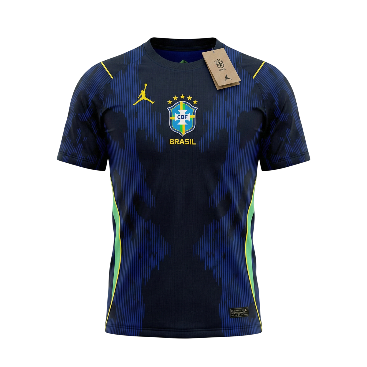 Camisa Brasil Away 26/27 Jordan Torcedor Masculina - Azul