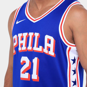 Regata Jersey NBA Nike Philadelphia - Azul Escuro