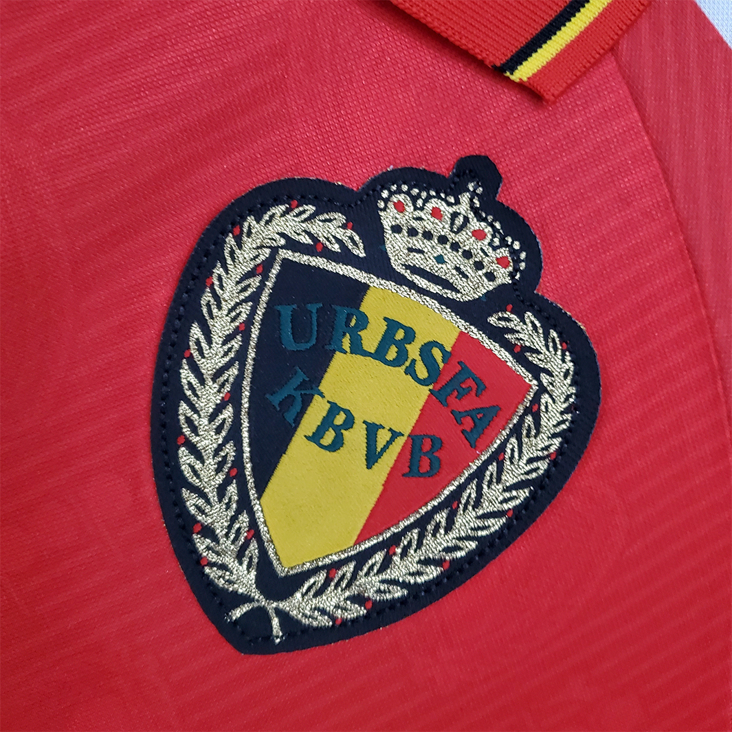 Camisa Bélgica 1995 Home – Retrô