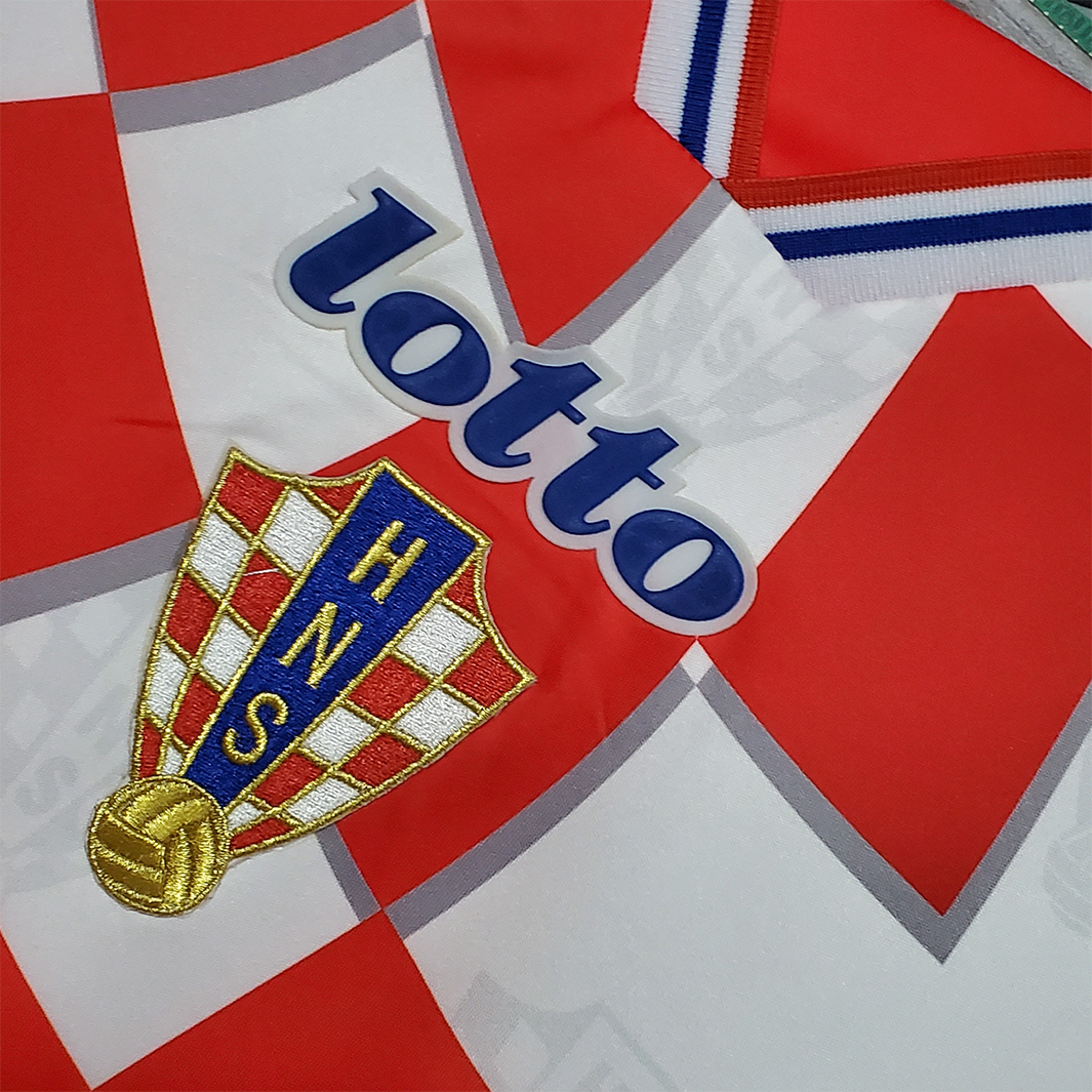 Camisa Croácia 1998 Away – Retrô
