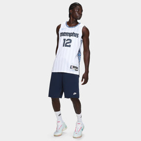 Regata Jersey NBA Nike Memphis - Branco+Azul Claro