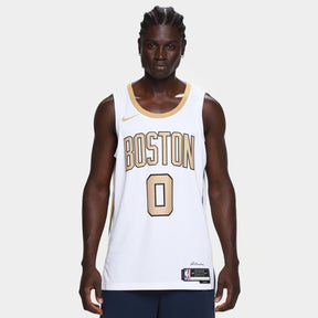 Regata Jersey NBA Nike Boston Celtics - Branco+Verde