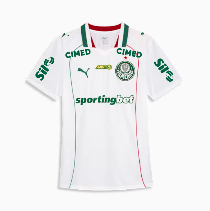 Camisas Palmeiras 2026/27 Puma - Branca