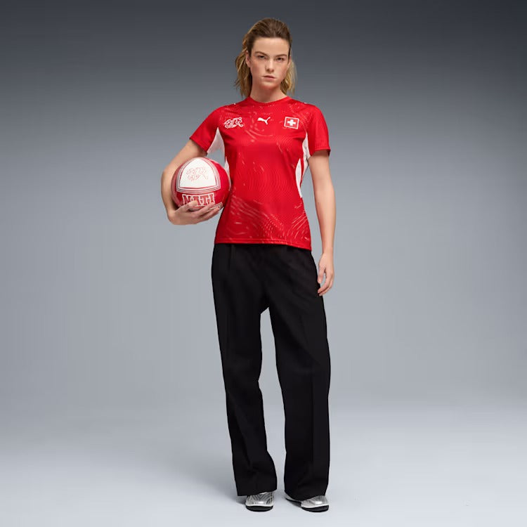 Camisa Feminina Suíça 2026/27 I