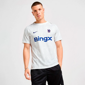 Camisa Chelsea 2025/26 Aquecimento – Torcedor